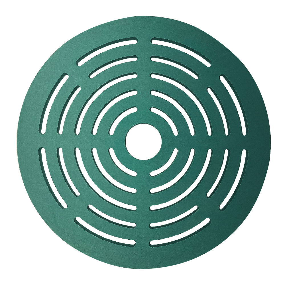 PA (Nylon) Valve Plate in Green